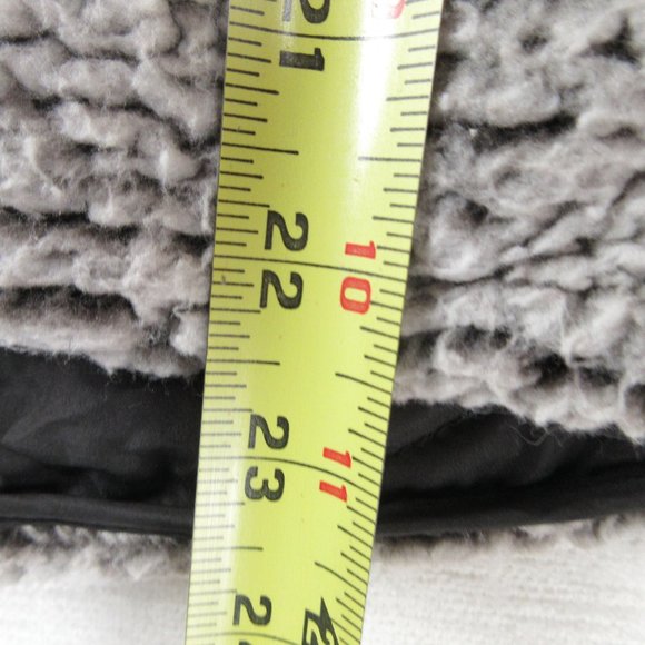 Harper Heritage Reversible Sherpa Lined Vest Size S Gray Zippered - Picture 9 of 10